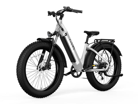 TST® Dreamer 26" Step-Thru Fat Tire Electric Bike