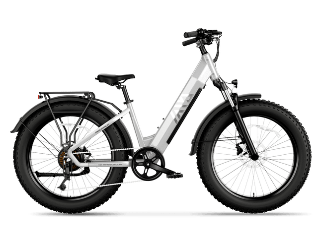 TST® Dreamer 26" Step-Thru Fat Tire Electric Bike