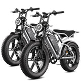 TST® Combo Sale R002 20" Full Suspension Moped-Style Ebike