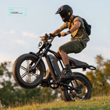 TST® Combo Sale R002 20" Full Suspension Moped-Style Ebike