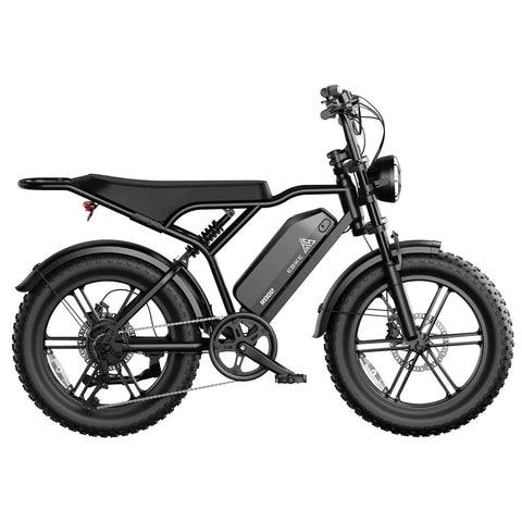 TST® R002 20'' 1500W Full Suspension Moped-style Electric Bike