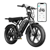 TST® R002 20'' 1500W Full Suspension Moped-style Electric Bike