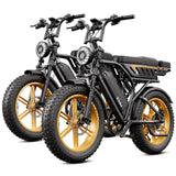 TST® Combo Sale R9 Dual-Battery 1500W Long-Range E-Bike
