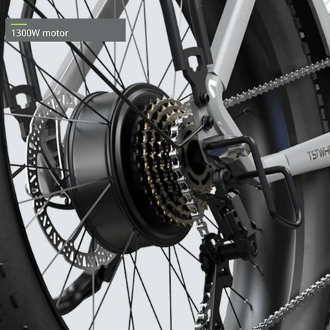 TST® Dreamer 26" Step-Thru Fat Tire Electric Bike