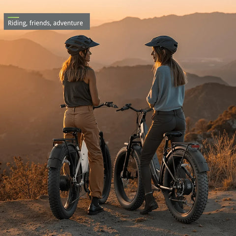 TST® Dreamer 26" Step-Thru Fat Tire Electric Bike