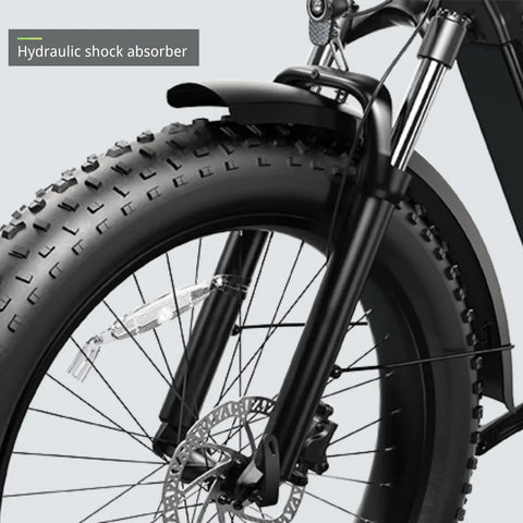 TST® Dreamer 26" Step-Thru Fat Tire Electric Bike