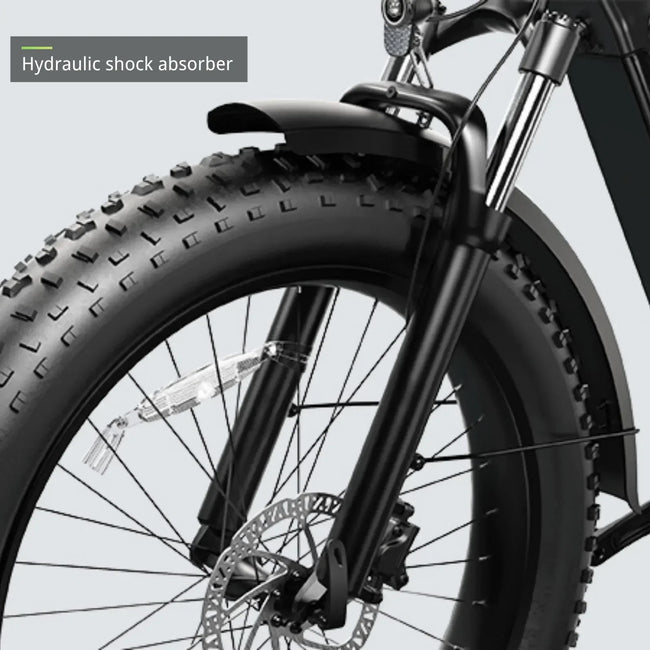 TST® Dreamer 26" Step-Thru Fat Tire Electric Bike