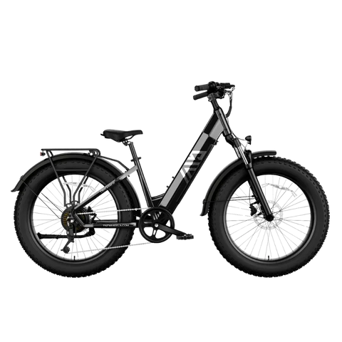 TST® Dreamer 26" Step-Thru Fat Tire Electric Bike