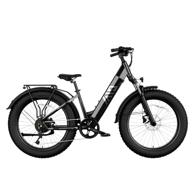 TST® Dreamer 26" Step-Thru Fat Tire Electric Bike