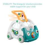 EDUCIRO 4-In-1 Baby Walker for Boys Girls, Sit to Stand Learning Walker, Baby Push Walker, Learning Push Toys for Baby