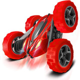 Remote Control Car Double Sided 360°Rotating RC Cars with Headlights Rechargeable Race Stunt Toy Car Christmas Birthday Gifts
