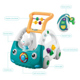 EDUCIRO 4-In-1 Baby Walker for Boys Girls, Sit to Stand Learning Walker, Baby Push Walker, Learning Push Toys for Baby