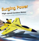 FX620 RC Airplane 2.4G Remote Control Glider SU35 EPP Foam Plane Radio Control Aircraft with LED Light Toys for Children
