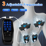 EMS Eletric Muscle Stimulation USB Physiotherapy Tens Unit Machines Pulse Impulse Mini Full Body Massager Slimming Machine